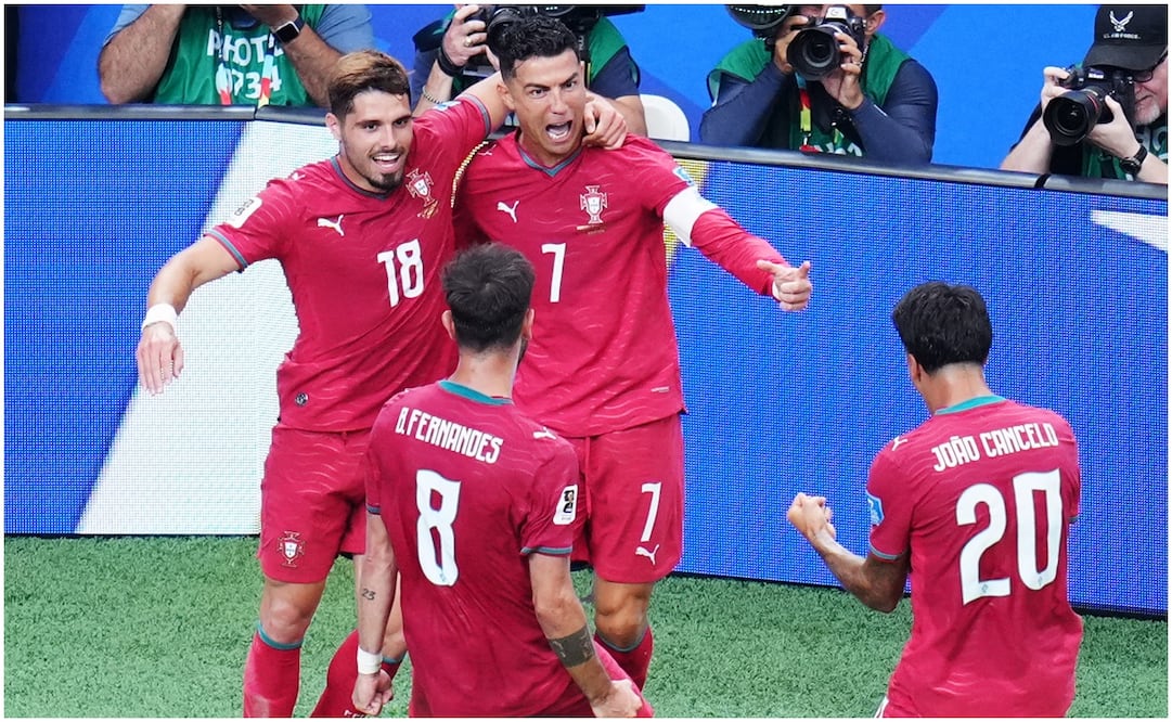 Portugal golea a Uzbekistán Foto: AP