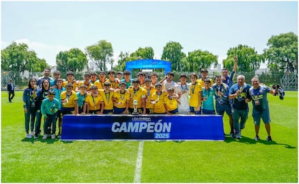 América se proclama campeón Sub-14 de la Liga MX ¡Hay futuro en Coapa!