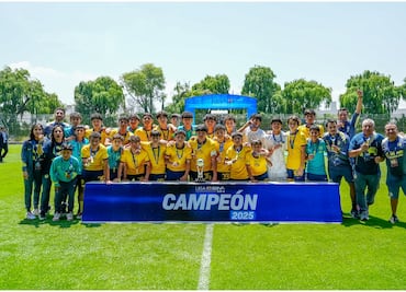 América se proclama campeón Sub-14 de la Liga MX ¡Hay futuro en Coapa!