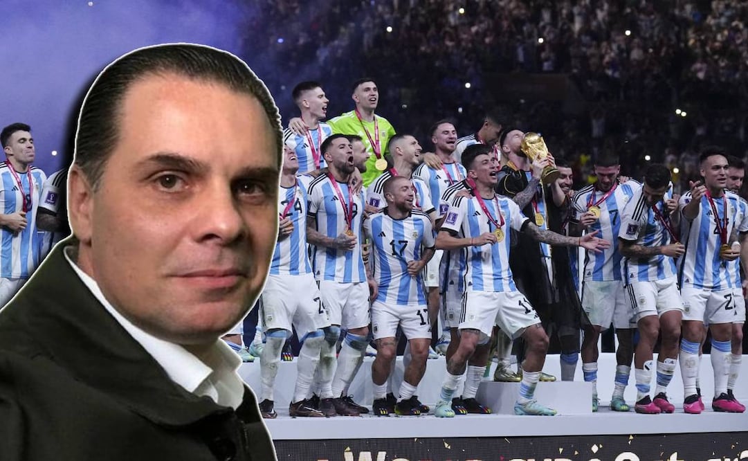 Christian Martinoli defendió a Argentina de los críticos que reclaman que le regalaron el Mundial de Qatar 2022. Foto: Especial