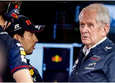 Helmut Marko reveló una importante pista sobre el futuro de Checo Pérez en Red Bull