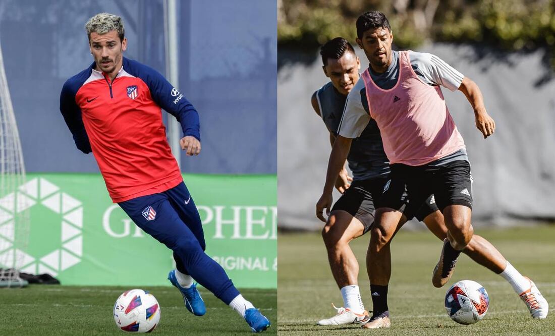 Antoine Griezmann quiere jugar junto a Carlos Vela en el Atlético de Madrid.