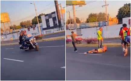 ¡Accidente en maratón de Guadalajara! Moto atropelló a corredor