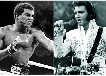 La costosa “bata maldita” que Elvis le regaló a Muhammad Ali