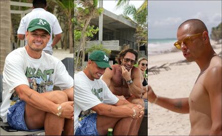 Chicharito recibe criticas por acudir a retiro espiritual de Diego Dreyfus en plena recuperación