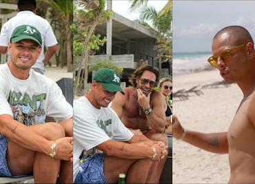 Chicharito recibe criticas por acudir a retiro espiritual de Diego Dreyfus en plena recuperación