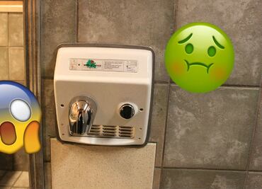 La asquerosa “verdad” detrás de los secadores de manos