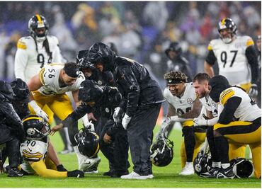 Steelers se imponen en Baltimore, pero se encienden las alarmas por lesión de T.J. Watt