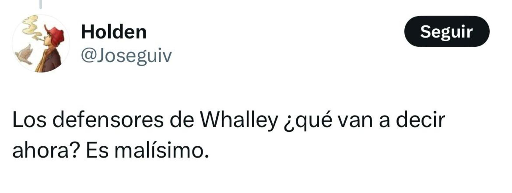 Tweets Óscar Whalley