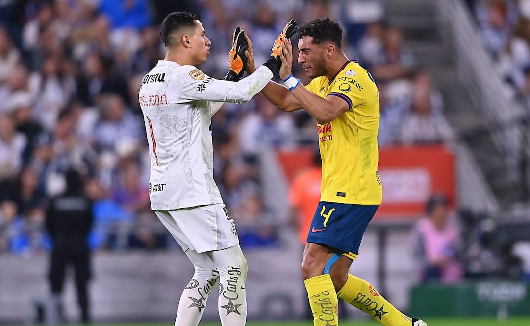 Luis Malagón y Sebastián Cáceres se han visto involucrados en temas polémicos previo al partido entre América y LAFC por el boleto al Mundial de Clubes. Foto: Imago7
