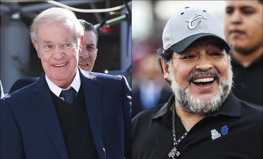 En el Mundial de México 1986, José Ramón Fernández ingresó a Coapa a escondidas para entrevistar a Diego Armando Maradona / FOTO: Imago7