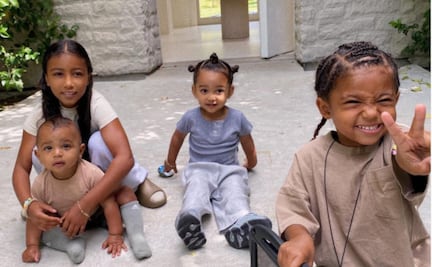 Los 4 hijos de Kim Kardashian y Kanye West