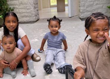 Los 4 hijos de Kim Kardashian y Kanye West