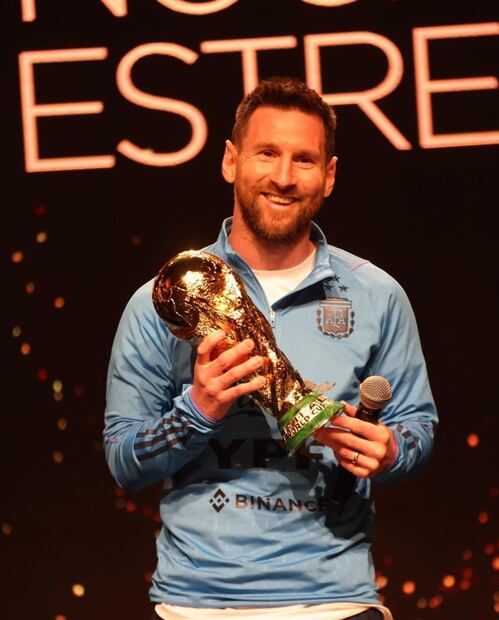 'La Experiencia Messi', un viaje interactivo por la vida del genio del fútbol. Fuente: Instagram @leomessi