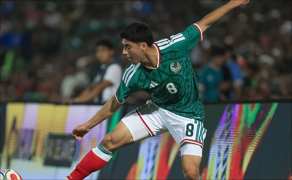 Obed Vargas, durante un partido con la Selección Mexicana. FOTO: IMAGO7