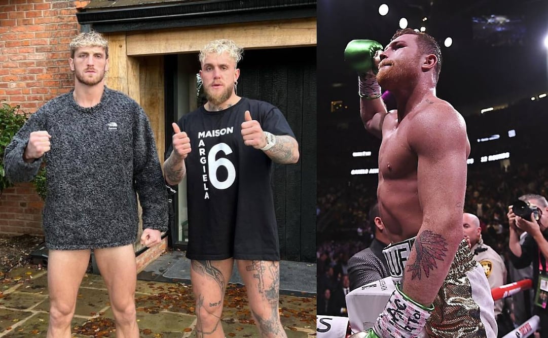 Logan Paul aseguró que la pelea entre su hermano, Jake, y el Canelo Álvarez se va a realizar. Fotos: Imago7 / Especial