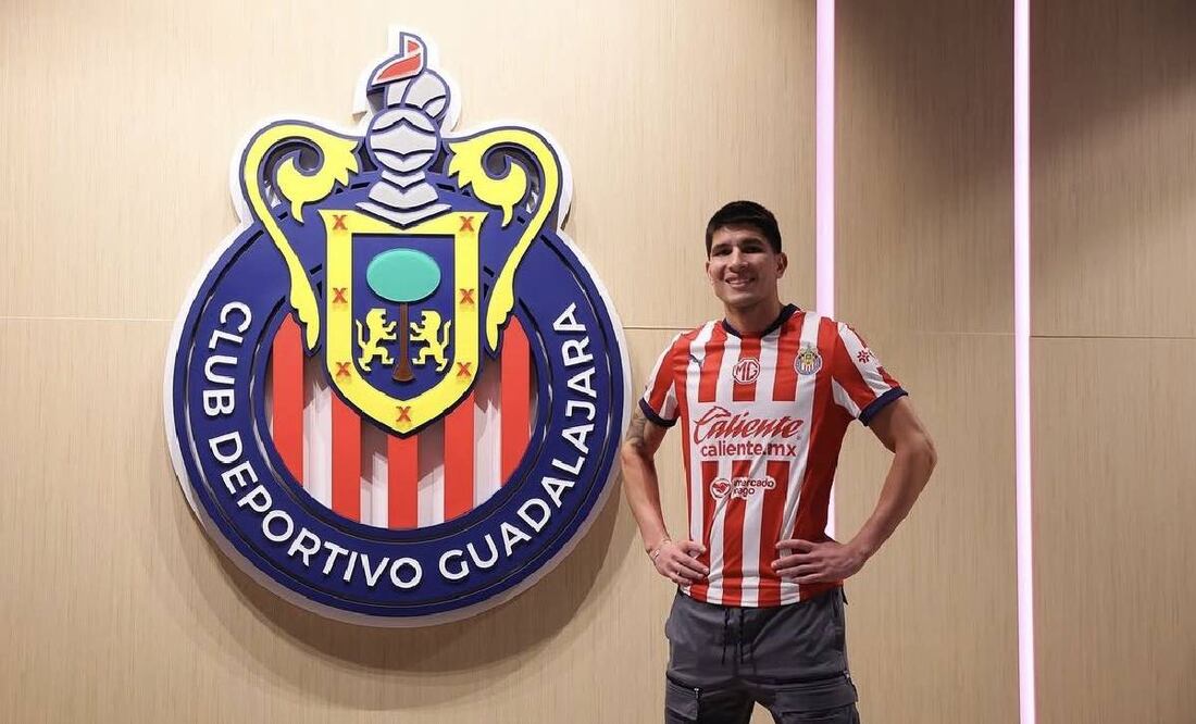 Miguel Tapias fue recientemente presentado como refuerzo de las Chivas. Foto: Chivas