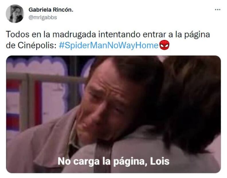 Los 10 mejores memes de “Spider-Man: No Way Home” y su fallida preventa