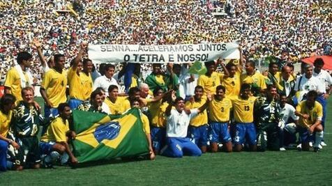 Estados Unidos 1994: De la vez que Brasil le dedicó el Mundial a Ayrton Senna; el emotivo homenaje del “Scratch du Oro”