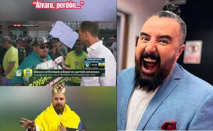 Aficionado mexicano confundió a Mauricio Ymay con el Álvaro Morales previo al juego ante Brasil