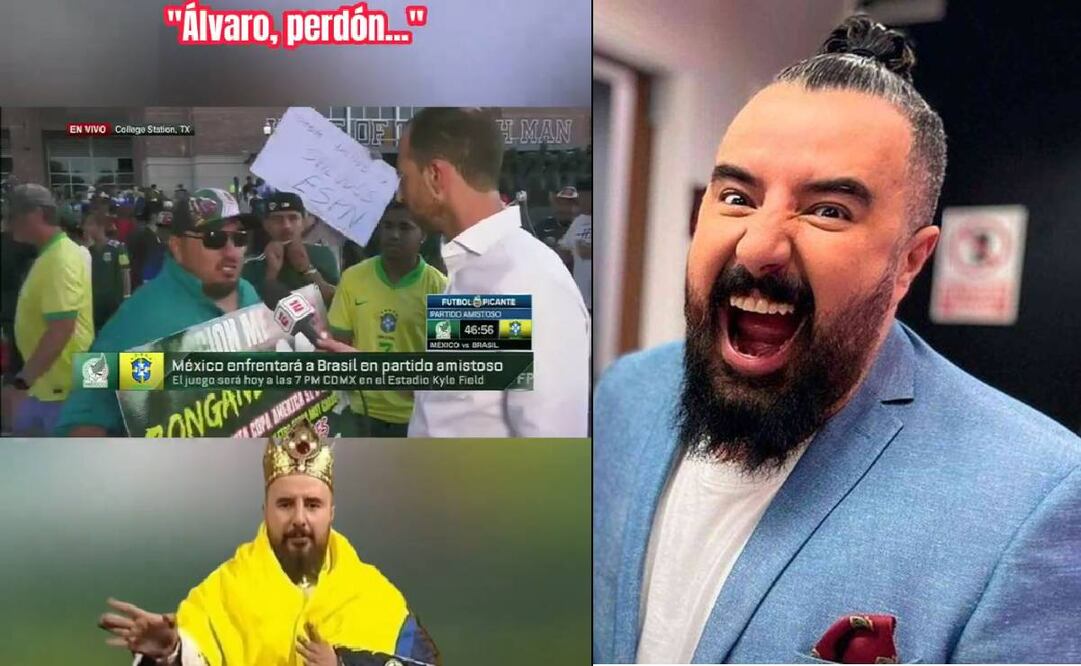 Mauricio Ymay se tuvo que aguantar cuando aficionado lo confundió con Álvaro Morales. Foto: Especial