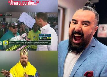 Aficionado mexicano confundió a Mauricio Ymay con el Álvaro Morales previo al juego ante Brasil
