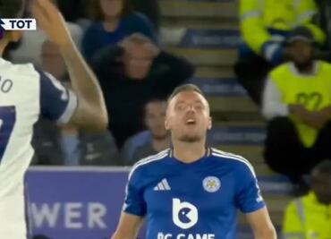 Jamie Vardy se burló del Tottenham y hasta al Cuti Romero le tocó por querer defender a su equipo