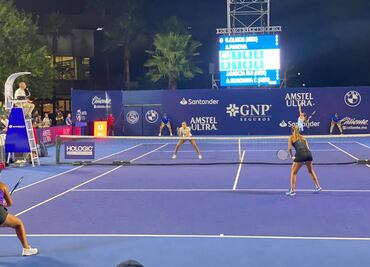 Giuliana Olmos avanza a cuartos de final en dobles del Abierto GNP Seguros