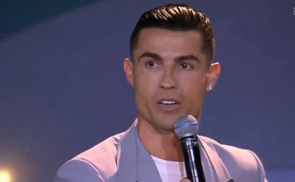 Cristiano Ronaldo en los Globe Soccer Awards - Foto: Imago7