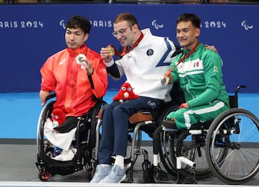 El paranadador Ángel Camacho gana el bronce en 100 metros libres S4 de Juegos Paralímpicos