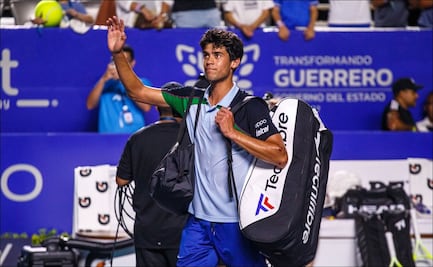 Rodrigo Pacheco cae en Cuartos de Final y se despide del Abierto Mexicano de Tenis