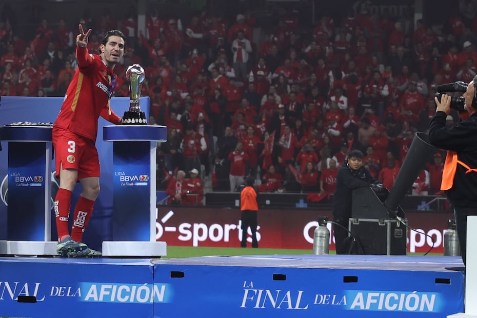 Antonio Briseño con Toluca, durante la Gran Final del Apertura 2025 - Foto: Imago7