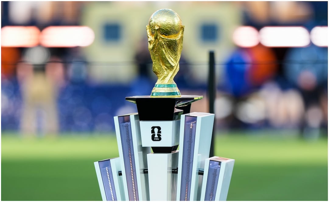 Trofeo de la Copa del Mundo Foto: Imago7