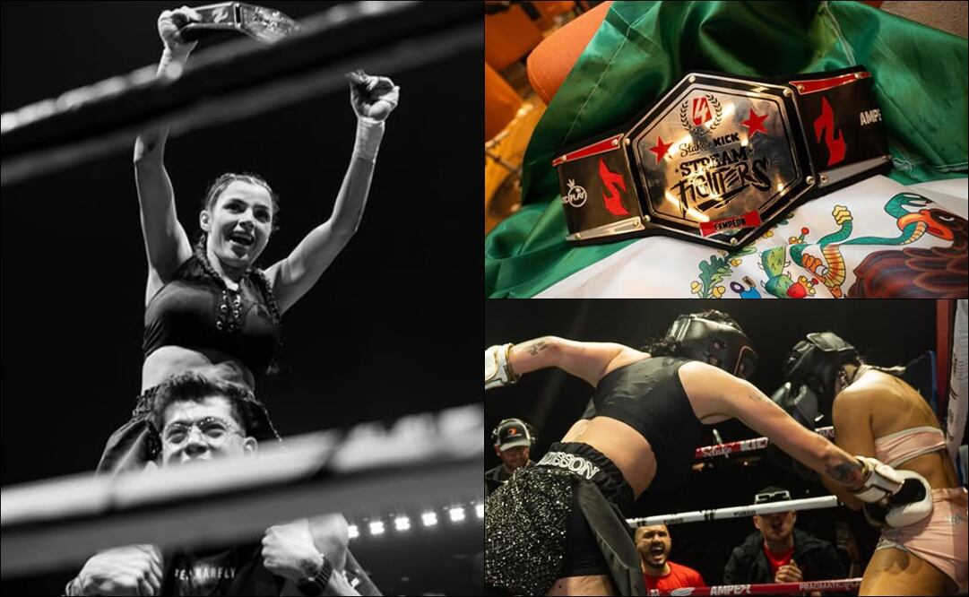 Karely Ruiz se llevó el triunfo tras vencer por nocaut técnico a la colombiana Karina García. FOTOS: @karelyruiz