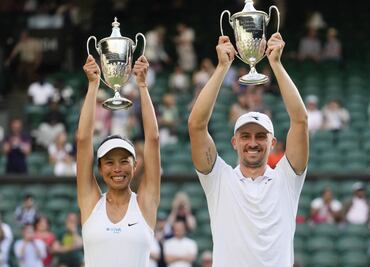 Pareja mexicana pierden final de dobles mixtos en Wimbledon