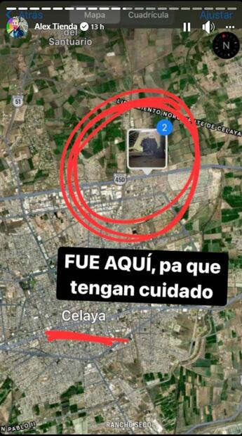 El influencer Alex Tienda sufre intento de asalto en carretera de Celaya