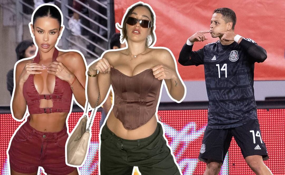 María Mar del Molar y Key Caputo fueron señaladas de ser la mujeres que Chicharito metió a una concentración de la Selección Mexicana. Foto: Especial