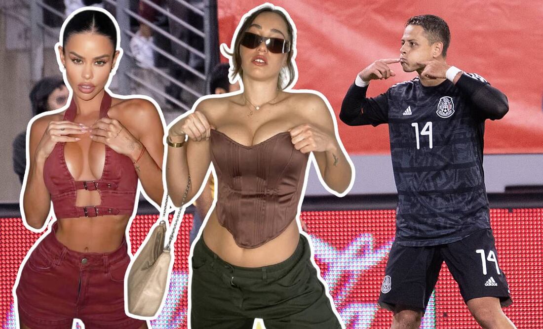 María Mar del Molar y Key Caputo fueron señaladas de ser la mujeres que Chicharito metió a una concentración de la Selección Mexicana. Foto: Especial