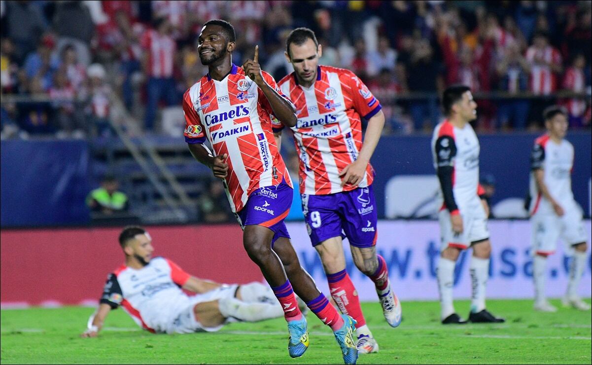Liga MX: Atlético San Luis derrota al Atlas y se acerca peligrosamente ...