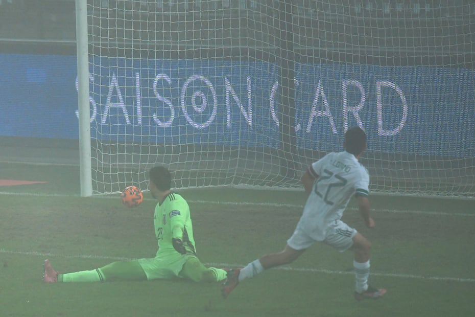 Gol de Chucky Lozano ante Japón en 2020 Foto: Imago7