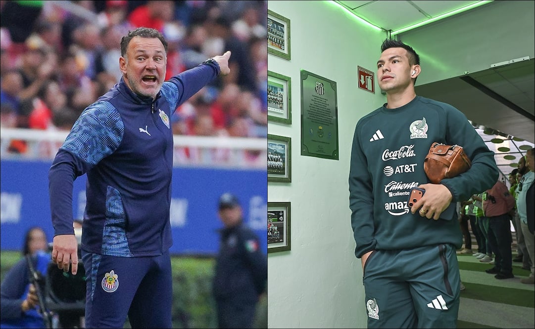 Gabriel Milito e Hirving Lozano. FOTOS: Imago7