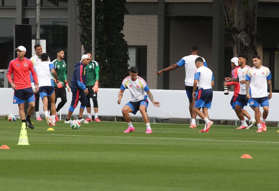 Selección de Colombia en entrenamiento, previo a su debut en el Mundial de 2026 - Foto: Carlos Mejía | EL UNIVERSAL