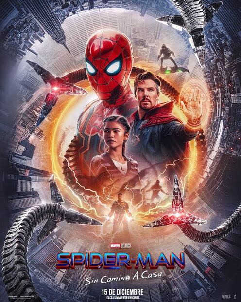 “Spider-Man: No Way Home” recaudó 50 mdd tan solo en sus primeras funciones del jueves