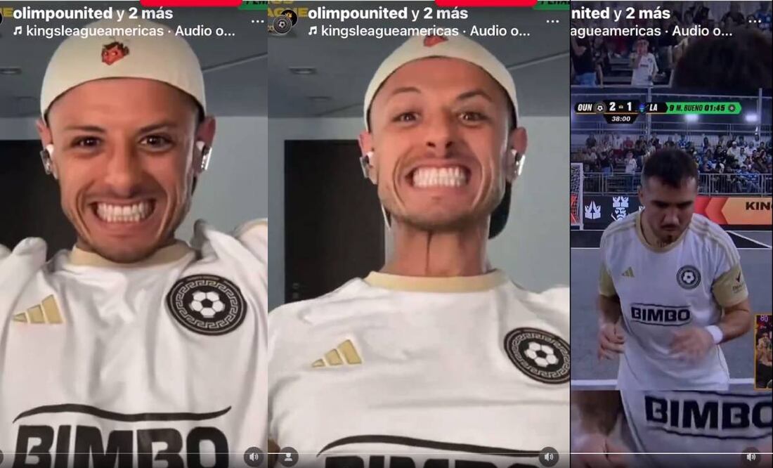 Chivas no estuvo en el juego ante Rayados, pero sí estuvo pendiente de su equipo en la Kings League. Foto: Especial