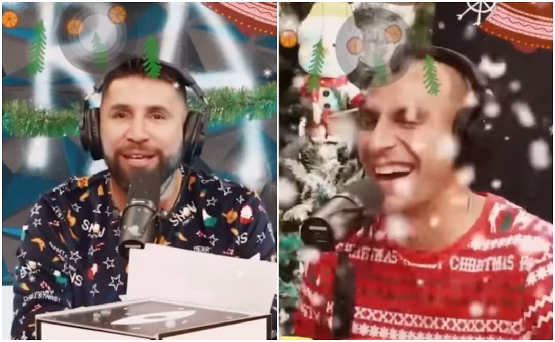 Jonathan Orozco y Nahuel Guzmán en un podcast / FOTOS: Captura