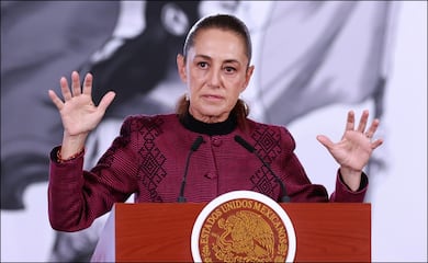 La presidenta Claudia Sheinbaum contempla ver el partido del Tricolor en Palacio Nacional