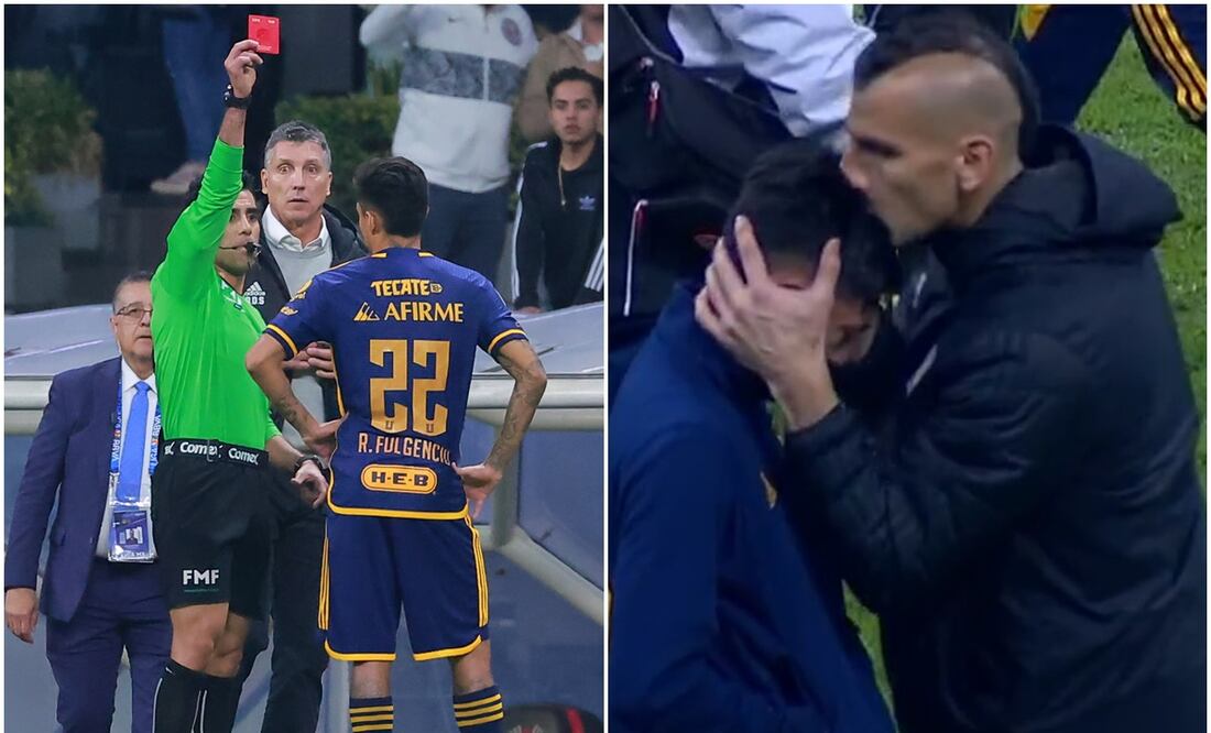 Nahuel Guzmán consoló a Raymundo Fulgencio - Imago7/Especial