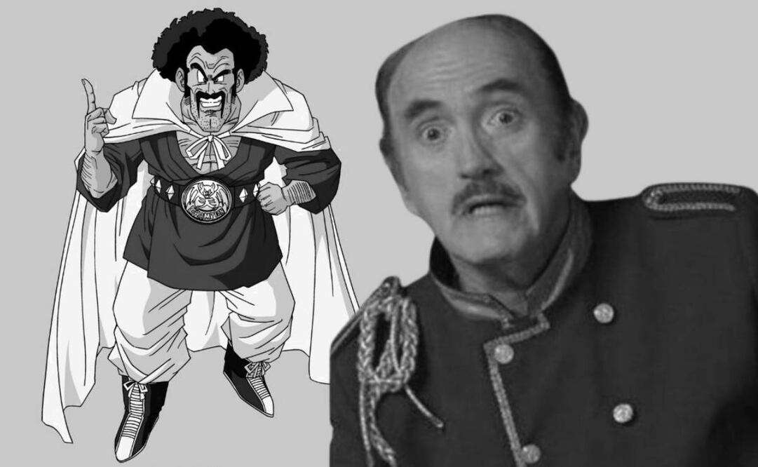 Roberto Sen le prestó voz a Mr. Satán, emblemático personaje de Dragon Ball Z. Foto: Especial