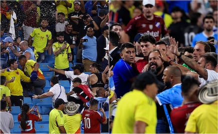 Conmebol abre expediente por el pleito en la tribuna tras el Uruguay vs Colombia