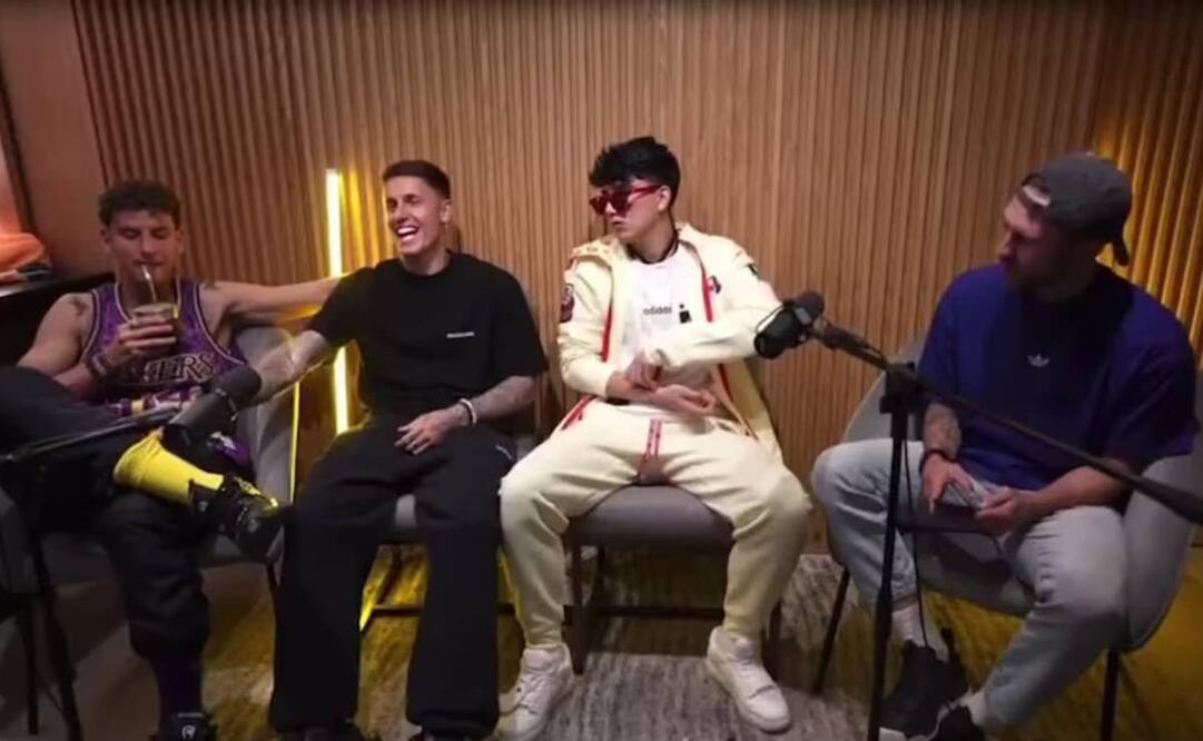 Igor Lichnovsky, Kevin Álvarez y Miguel Layún pusieron pausa a su podcast. Foto: Especial